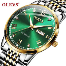 OLEVS 6602 new style  Men Mechanical Watches Fashion Casual Watch Man Luxury Hollow Waterproof Date Week Wristwatch for Mens